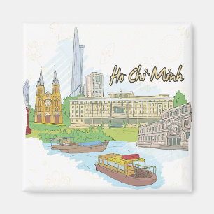 Ho Chi Minh Magnet