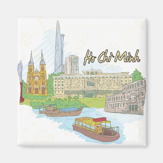 Ho Chi Minh Magnet (Front)