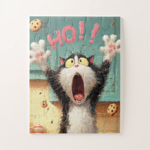 HO!! Cookie Cat – Funny Cartoon Puzzle