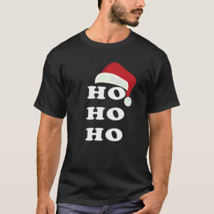 Ho Cubbed  Ho To The Power Three Ho Ho Ho Christma T-Shirt