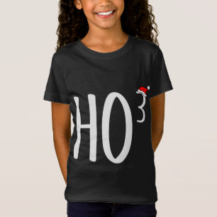 Ho Cubed, Ho Ho Ho Math Teacher Christmas T-Shirt