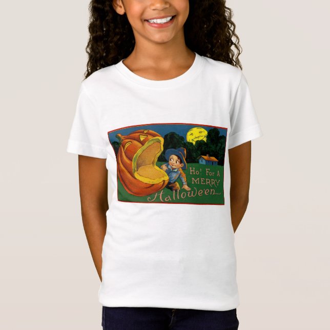 Ho! for  a Merry Halloween T-Shirt (Front)