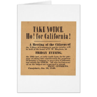 Ho! for California! 1849 (1759A)