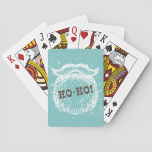 Ho-Ho Christmas Holiday Santa Noel Playing Cards