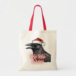 Ho Ho Crow Shopping Tote Bag