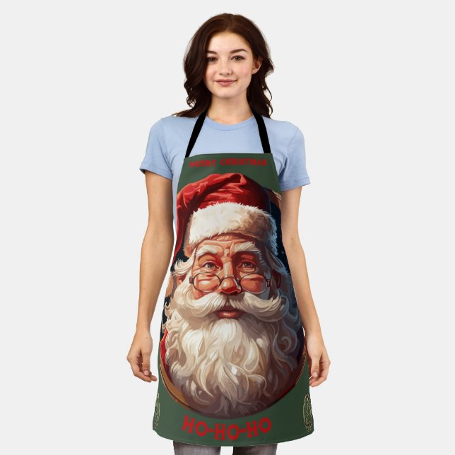 Ho Ho Happiness Apron (Worn)