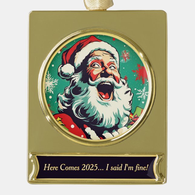 HO HO HELP ornament (Front)