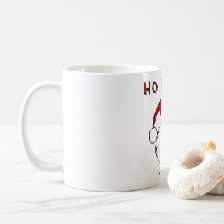 HO HO HO and a bottle of rum! Coffee Mug