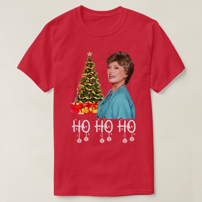 Ho Ho Ho Blanche Devereaux T-Shirt (Design Front)