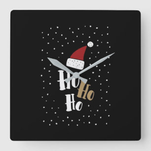 **HO HO HO CHRISTMAS** CLOCK