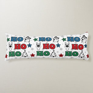 Ho-Ho-Ho Christmas design Body Cushion