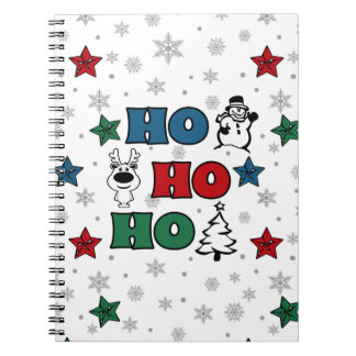 Ho-Ho-Ho Christmas design Notebook