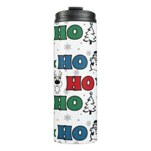 Ho-Ho-Ho Christmas design Thermal Tumbler