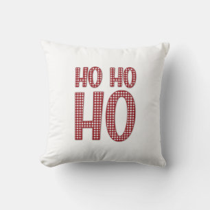Ho Ho Ho Christmas Pillow
