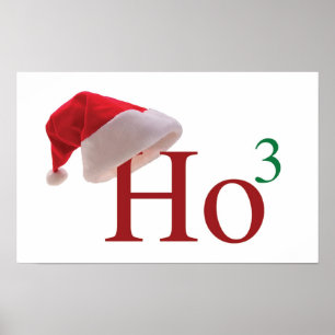 Ho Ho Ho Christmas Poster