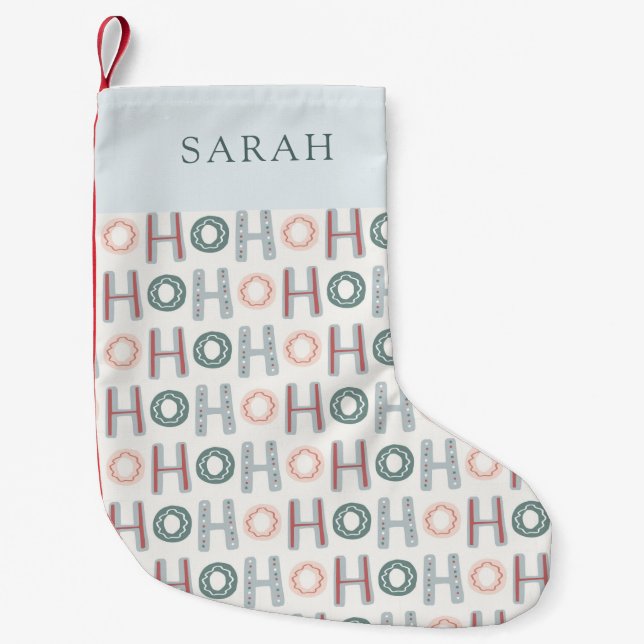 Ho Ho Ho Christmas Stocking (Front)