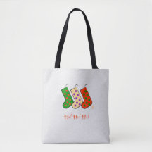 Ho! Ho! Ho! Christmas Tote Bag
