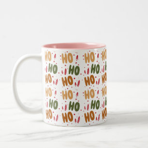 Ho Ho Ho christmas Two-Tone Coffee Mug