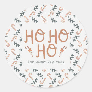 Ho ho ho  classic round sticker