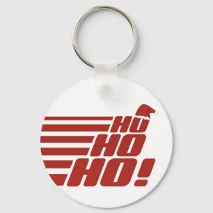 Ho Ho Ho custom Xmas key chain