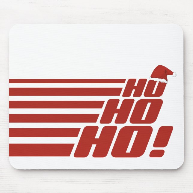 Ho Ho Ho custom Xmas mousepad (Front)