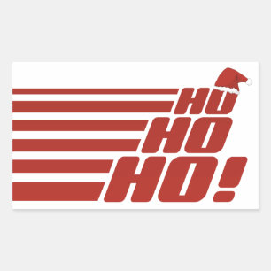Ho Ho Ho custom Xmas stickers