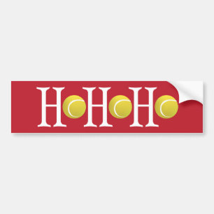 HO-HO-HO - Customise background Bumper Sticker