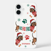 HO-HO-HO DACHSHUND CHRISTMAS 