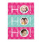 Ho Ho Ho! Double Sided 4 Photo Holiday Card