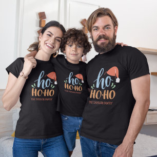 Ho Ho Ho Family Christmas Men T-Shirt