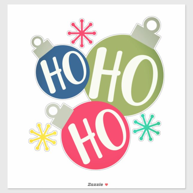 Ho Ho Ho Festive Christmas Xmas Family Matching (Sheet)