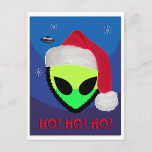 HO! HO! HO! from the aLiEnS Holiday Postcard
