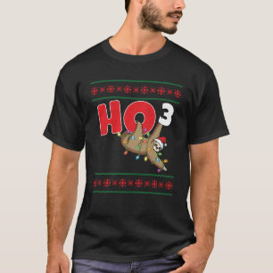 Ho Ho Ho Funny Math Ugly Christmas Sweater Xmas Sl