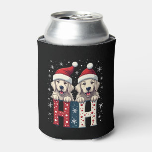 Ho Ho Ho Great Pyrenees Dog Lover Christmas Santa  Can Cooler