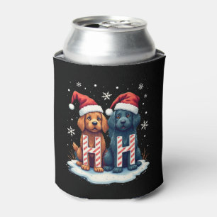 Ho Ho Ho Great Pyrenees Dog Lover Christmas Santa  Can Cooler