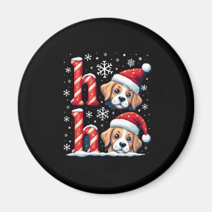 Ho Ho Ho Great Pyrenees Dog Lover Christmas Santa Magnet