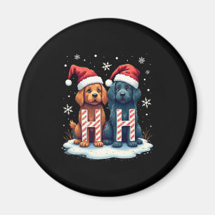 Ho Ho Ho Great Pyrenees Dog Lover Christmas Santa Magnet