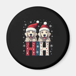 Ho Ho Ho Great Pyrenees Dog Lover Christmas Santa Magnet