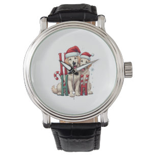 Ho Ho Ho Great Pyrenees Dog Lover Christmas Santa Watch