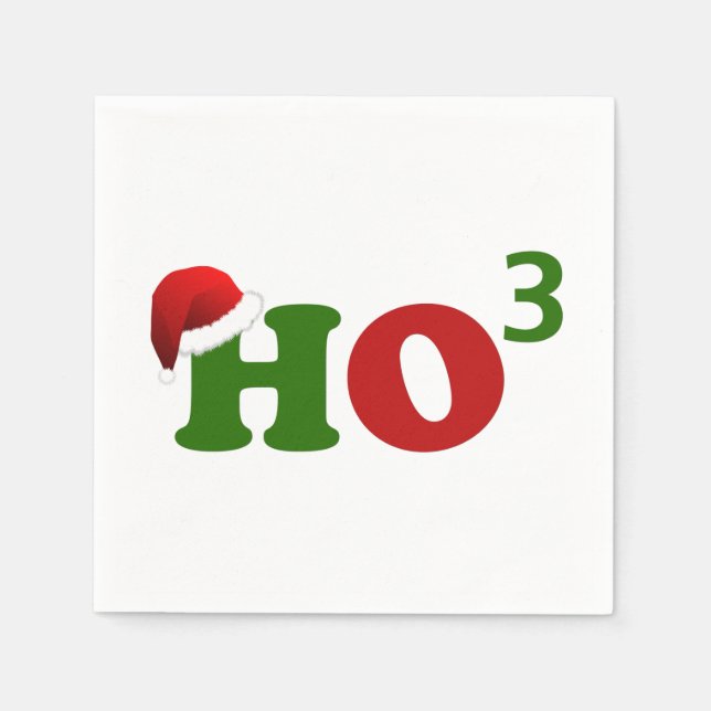 Ho Ho Ho Ho3 Napkin (Front)