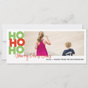 Ho Ho Ho Holiday Card