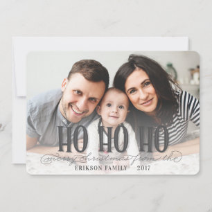 HO HO HO HOLIDAY CARD