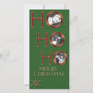HO HO HO HOLIDAY CARD