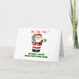 Ho! Ho! Ho! Holiday Card