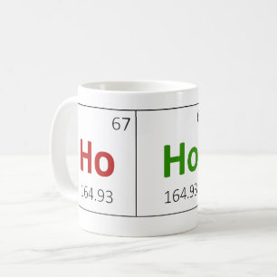 Ho Ho Ho Holiday Periodic Table Mug