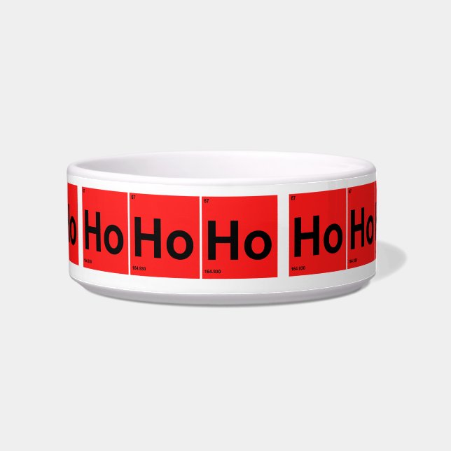 Ho Ho Ho Holiday Pet Bowl (Right)