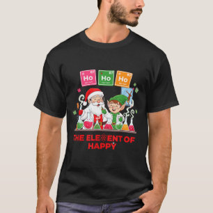 Ho Ho Ho Holmium Chemistry Element 67 Meme Of Peri T-Shirt