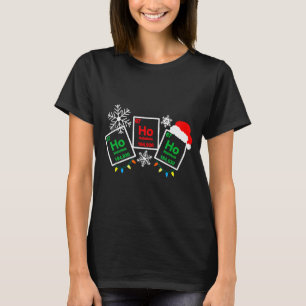 Ho Ho Ho Holmium Chemistry Element 67 Periodic Tab T-Shirt