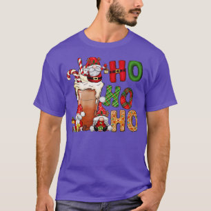 Ho Ho Ho Latte Sweets Winter Gnomes Santa Christma T-Shirt