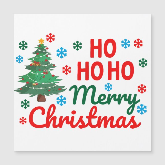 HO HO HO  MERRY CHRISTMAS (Front)